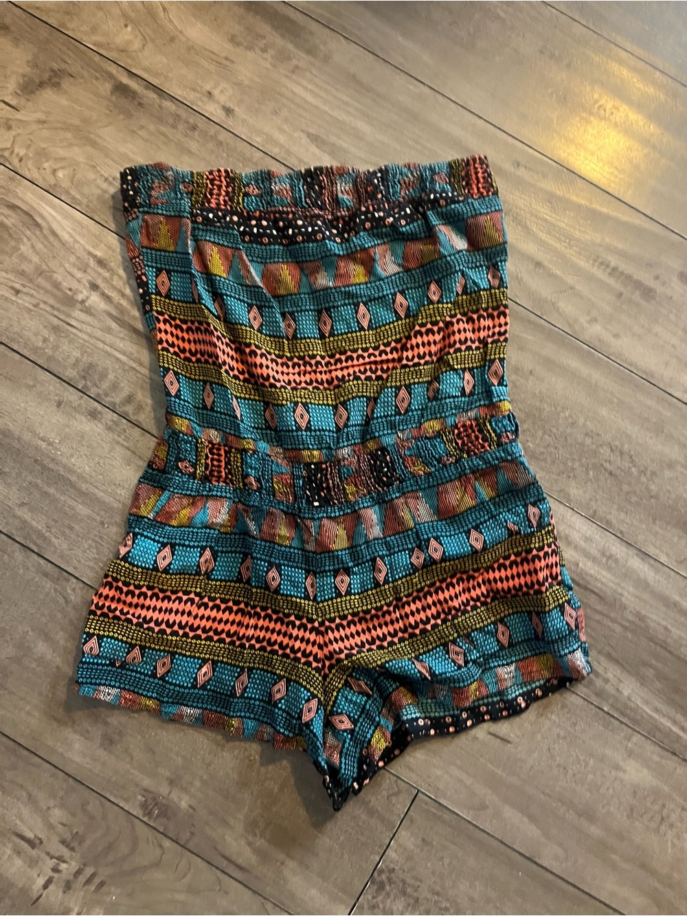Full Tilt Multicolor Aztec romper